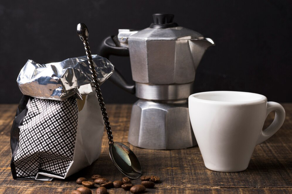 paso a paso para la limpieza de una cafetera italiana